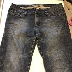 Refuge Dark Wash Straight Leg Jeans